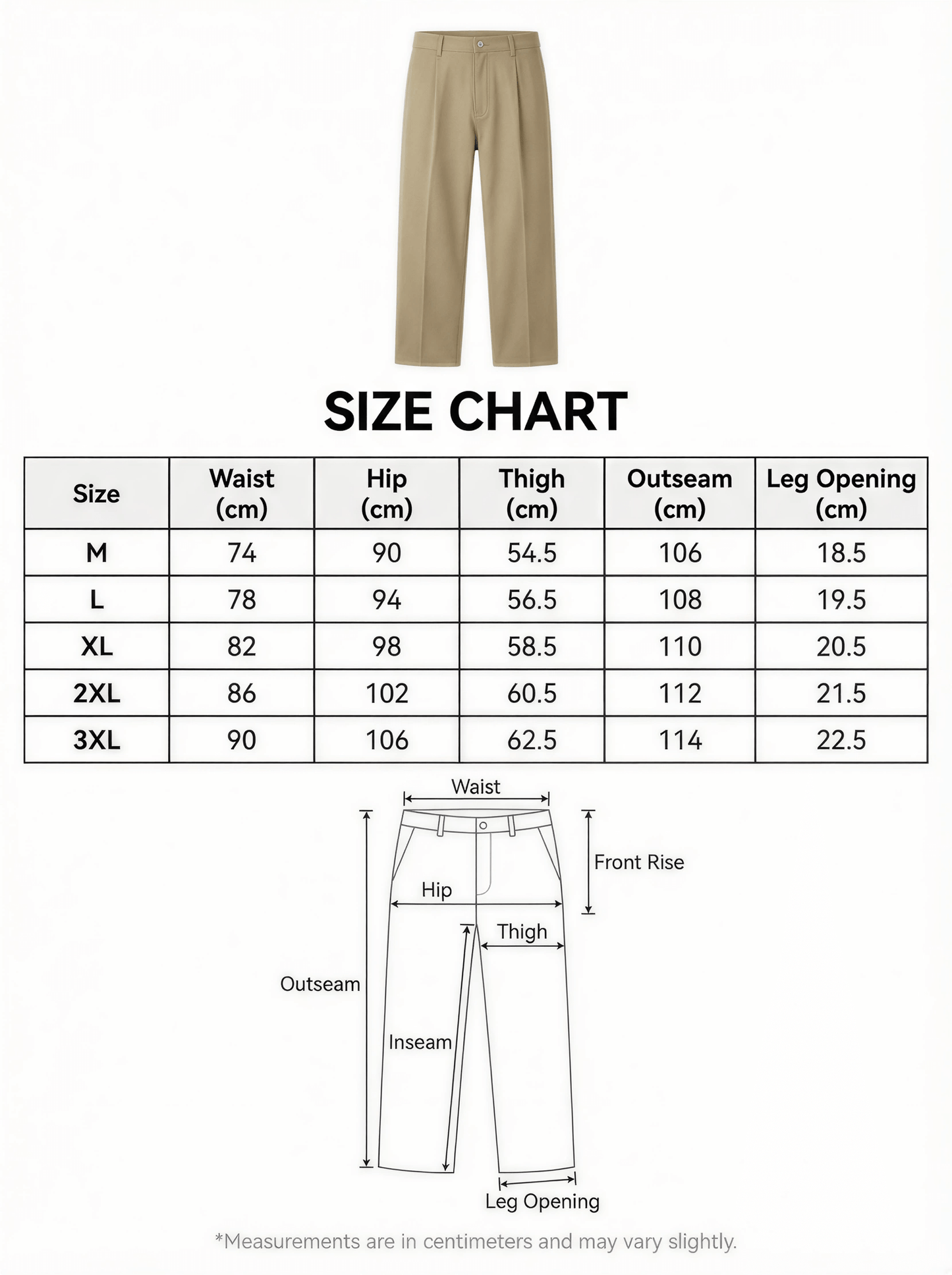 The Effortless Drape Pleated Trousers - Khak